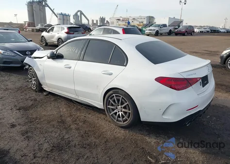 2023 Mercedes-Benz Amg C 43 4Matic из США, поврежденный, VIN W1KAF8HB7PR126813